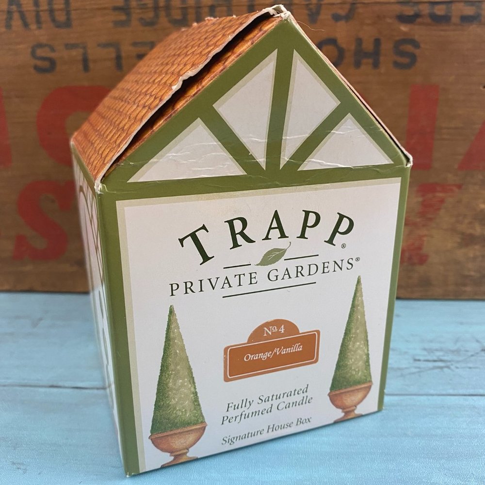 2007 TRAPP Candle Orange Vanilla No. 4 Bottle of Perfume in every candle